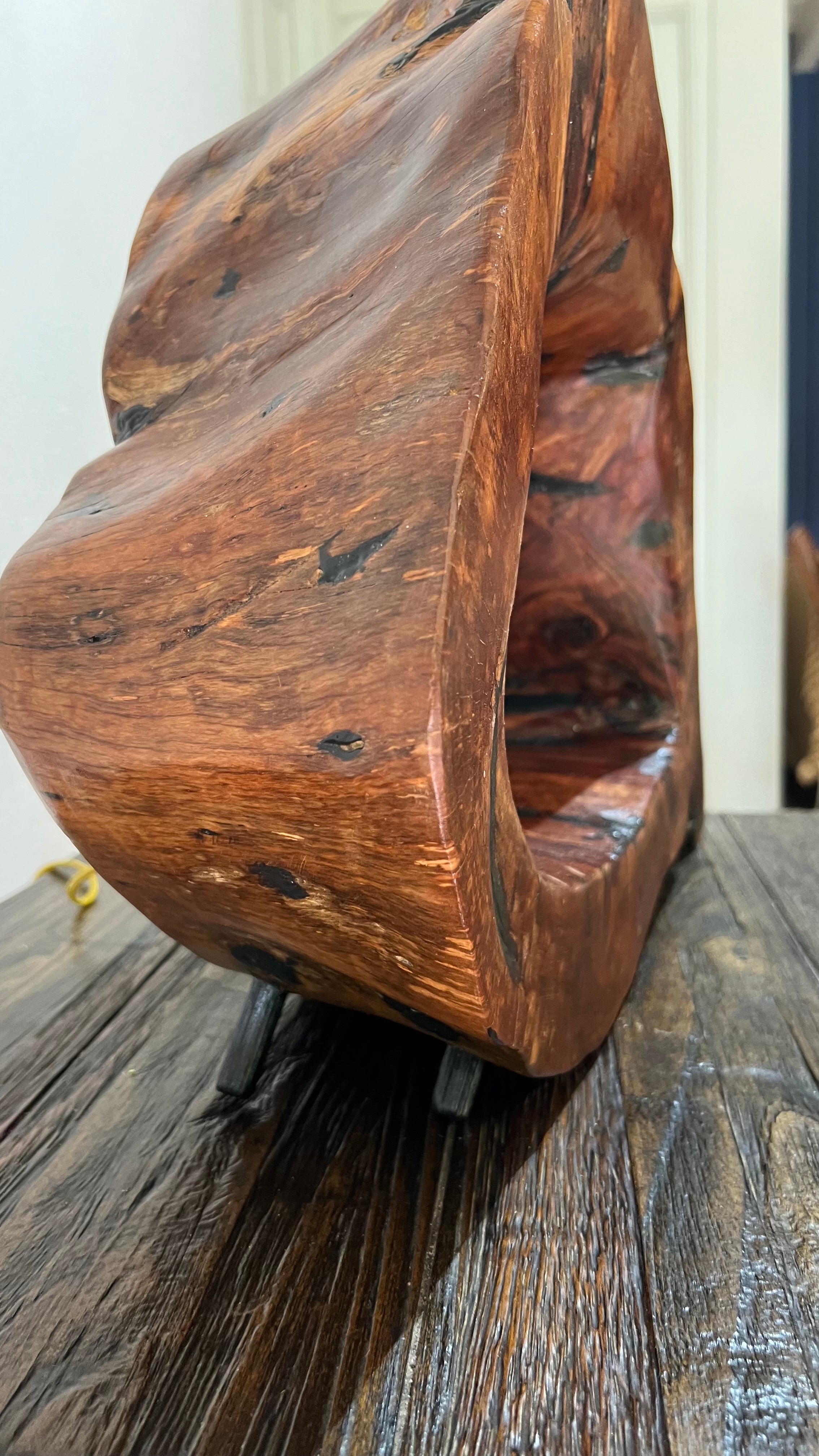 Handmade Casuarina & Epoxy Table Lamp