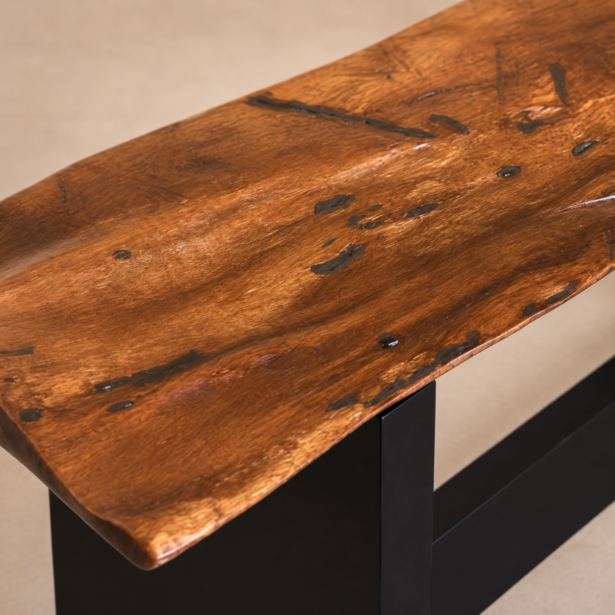 Live-Edge Casuarina Bench