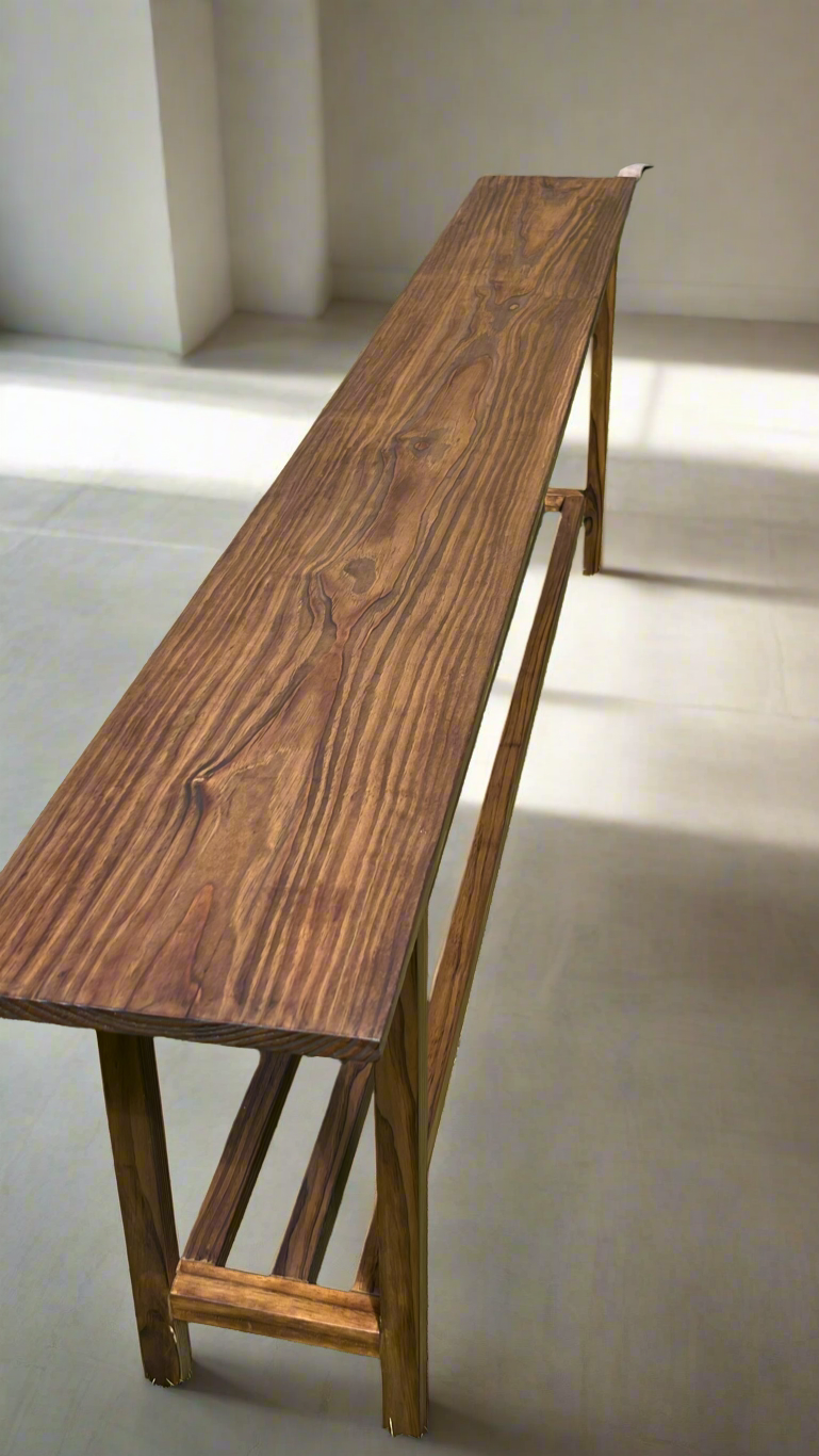 Handmade Minimalist Sofa Table