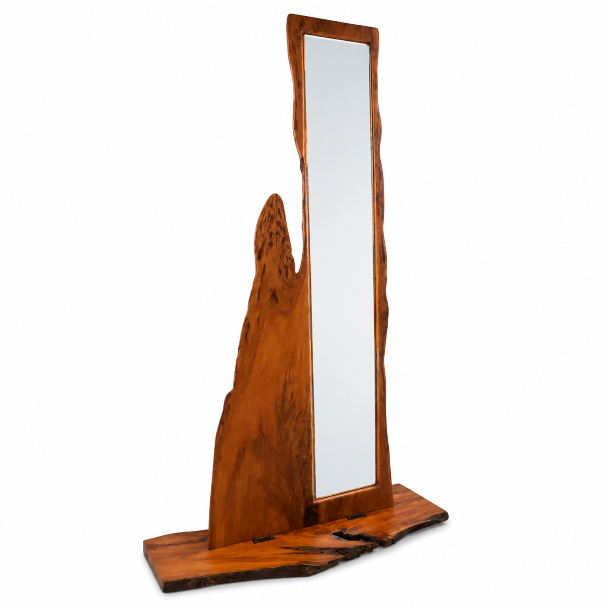 Beloved - Handcrafted Sculptural Standing Lighted Mirror