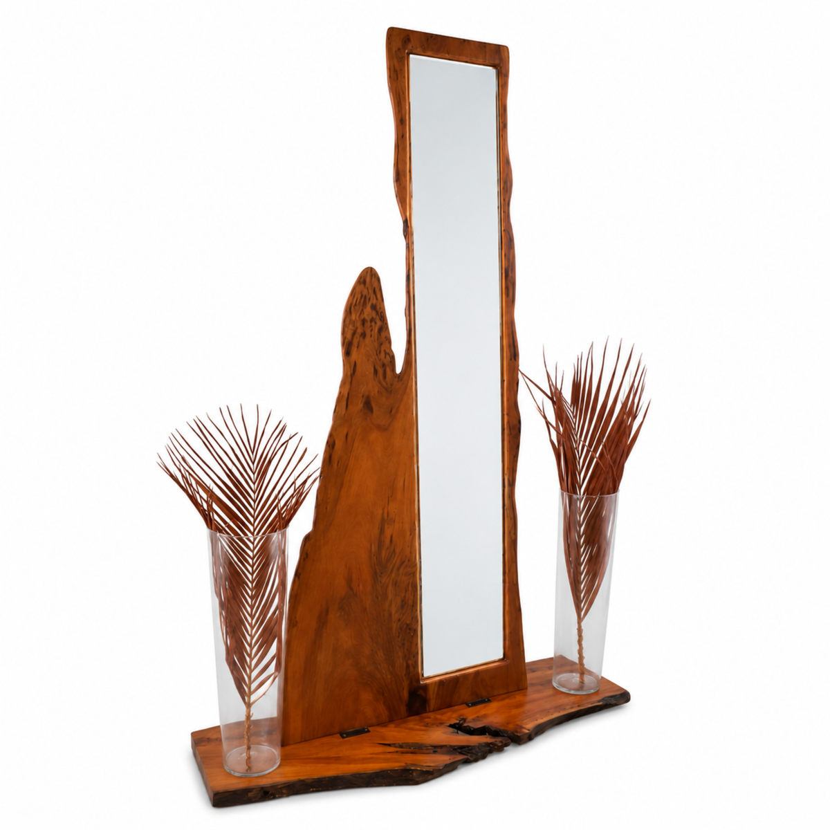 Beloved | Handcrafted Sculptural Standing Lighted Mirror