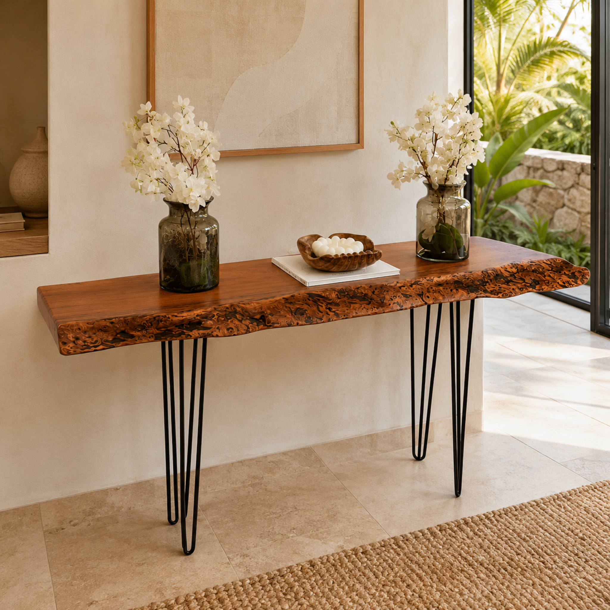 Solace | One-of-One Sculptural Entryway Console