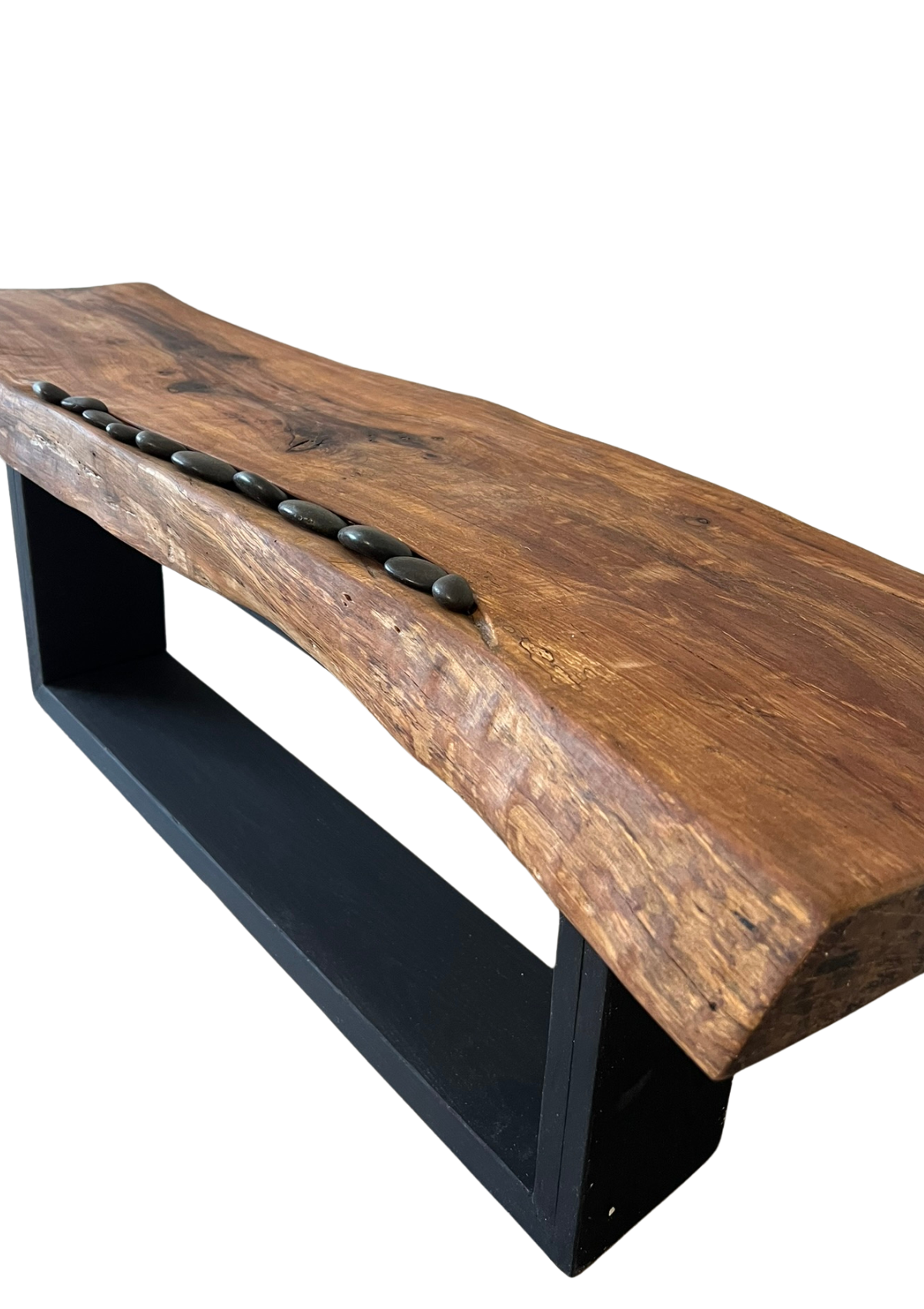 Handmade Casuarina and Stone Coffee Table