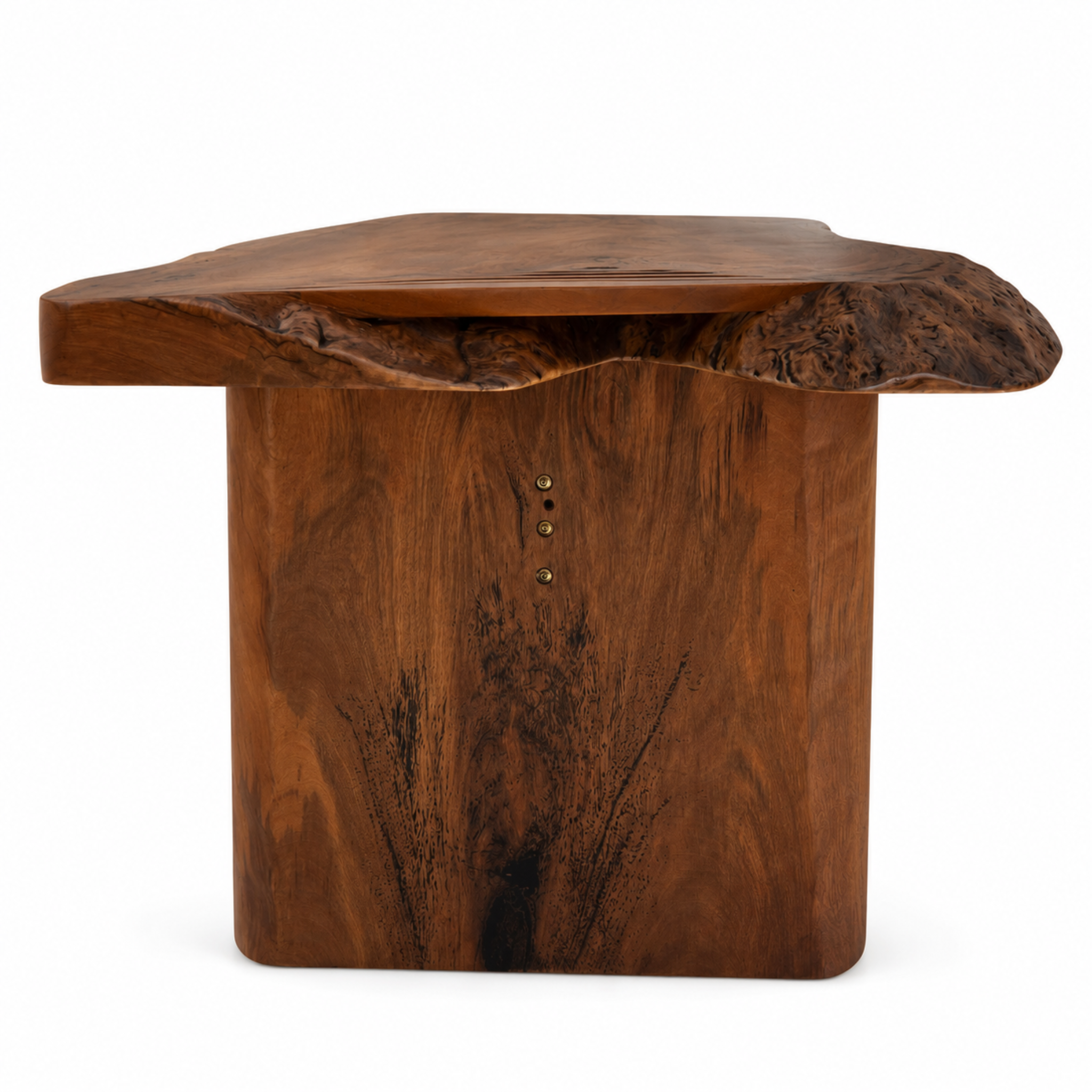 Commune | Cathedral Grain Burl Mahogany Dining Table