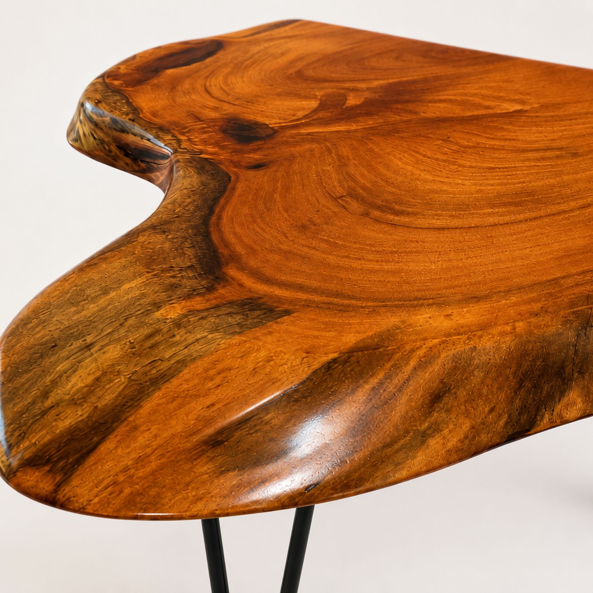 Live-Edge Side Table