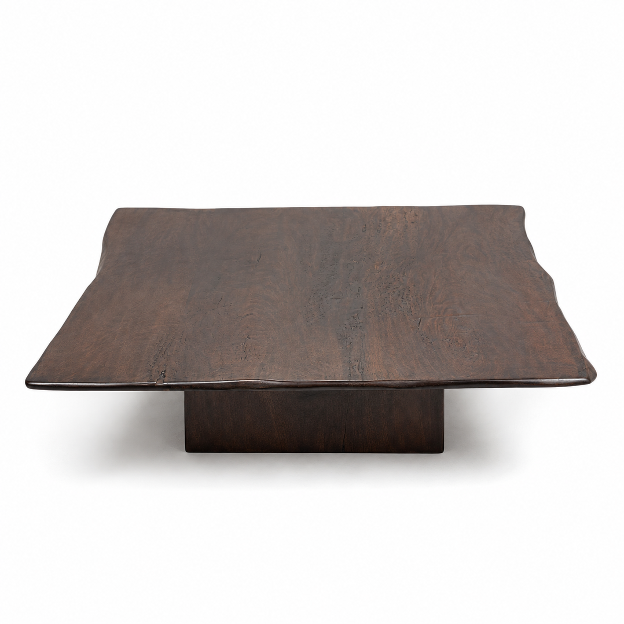 Grace Live Edge Mahogany & Resin Coffee Table
