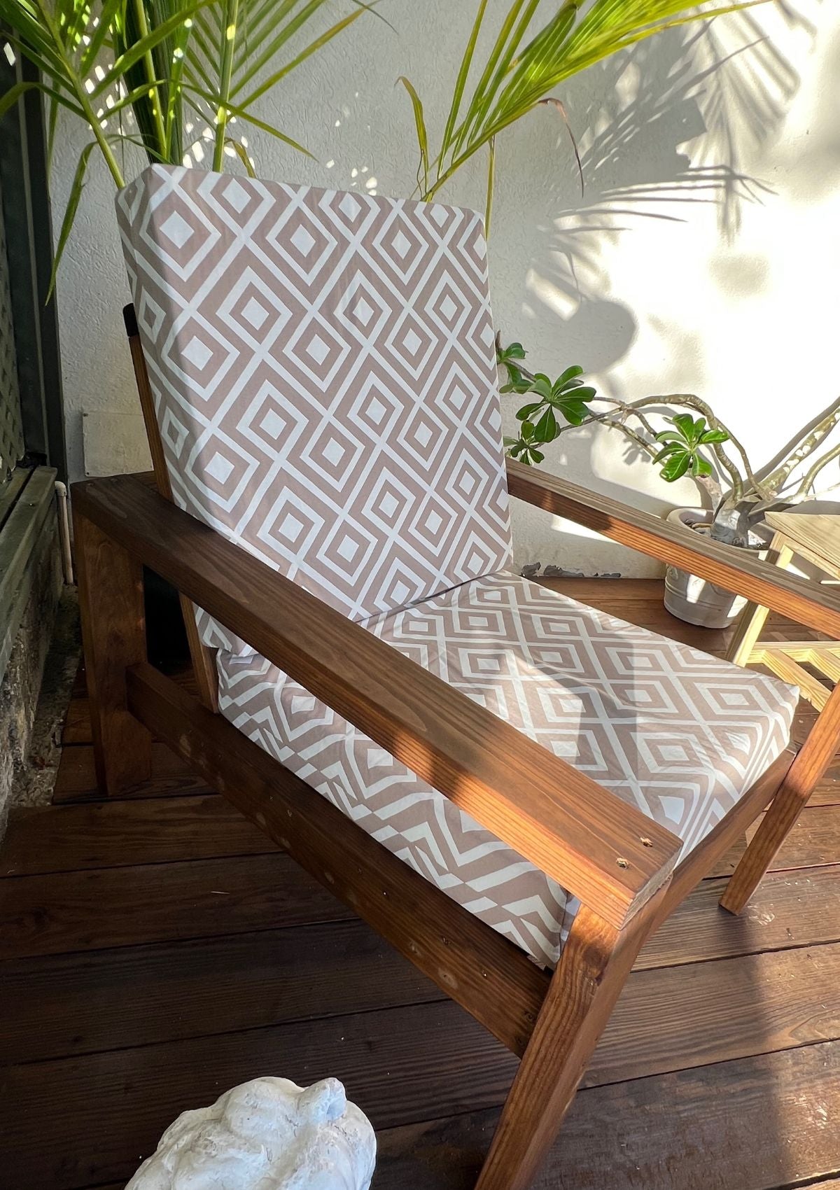 Handmade Modern Outdoor Lounge Chair