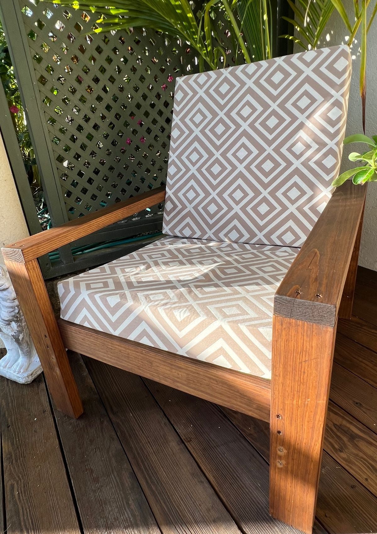 Handmade Modern Outdoor Lounge Chair