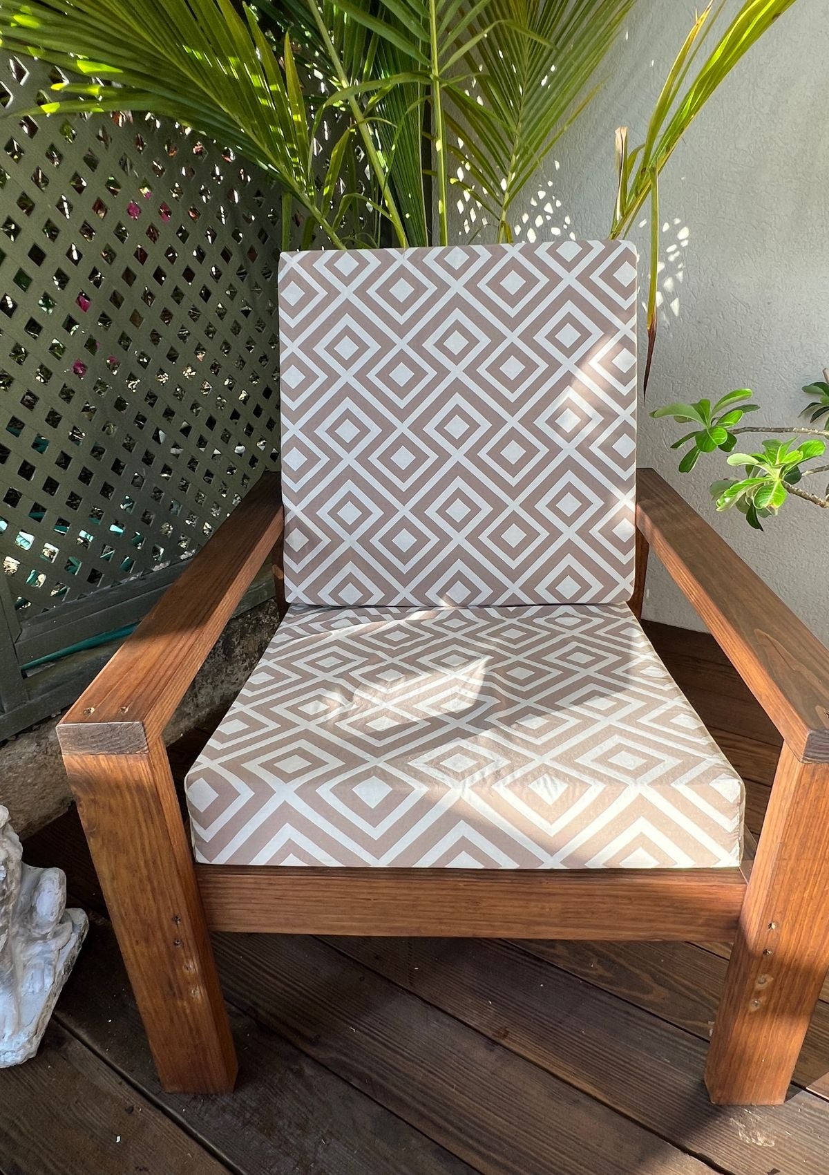 Handmade Modern Outdoor Lounge Chair