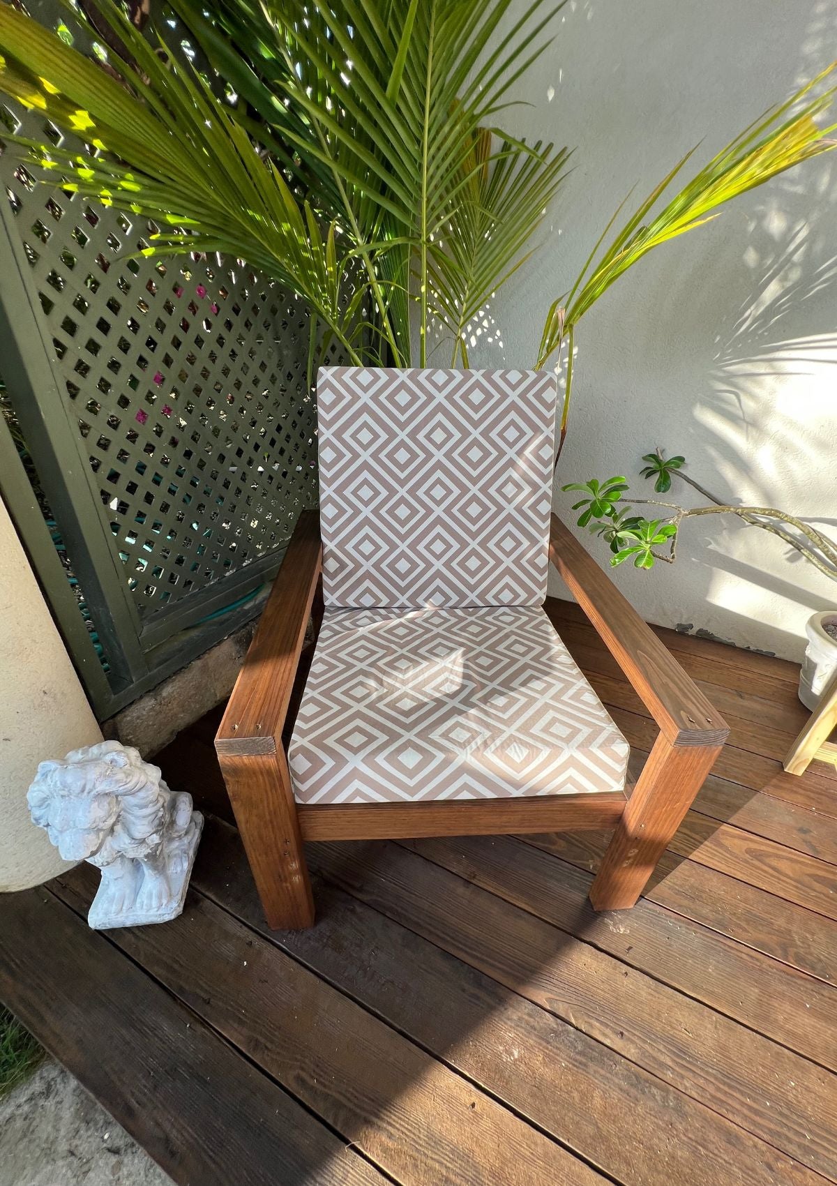 Handmade Modern Outdoor Lounge Chair