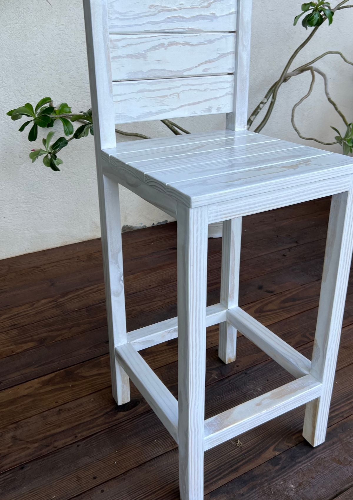 Handmade Outdoor Counter Bar Stool