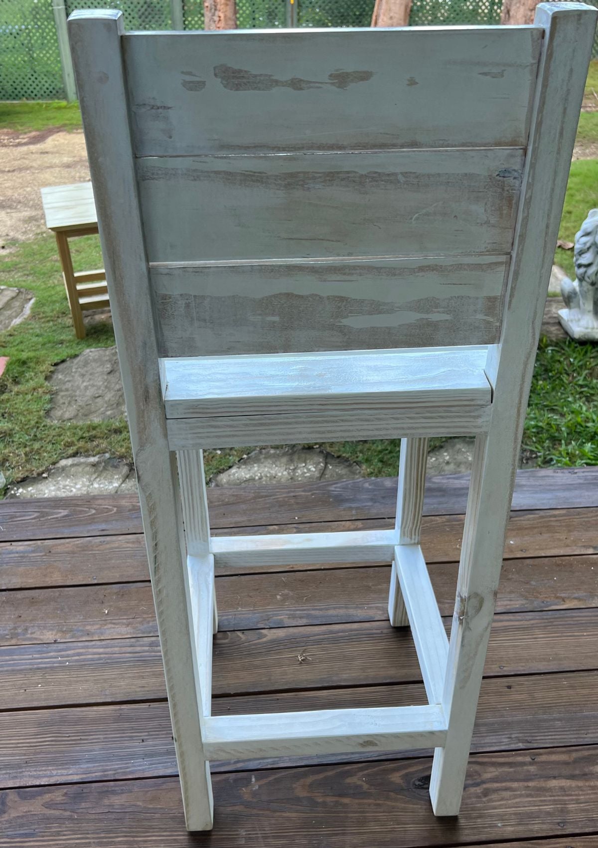 Handmade Outdoor Counter Bar Stool