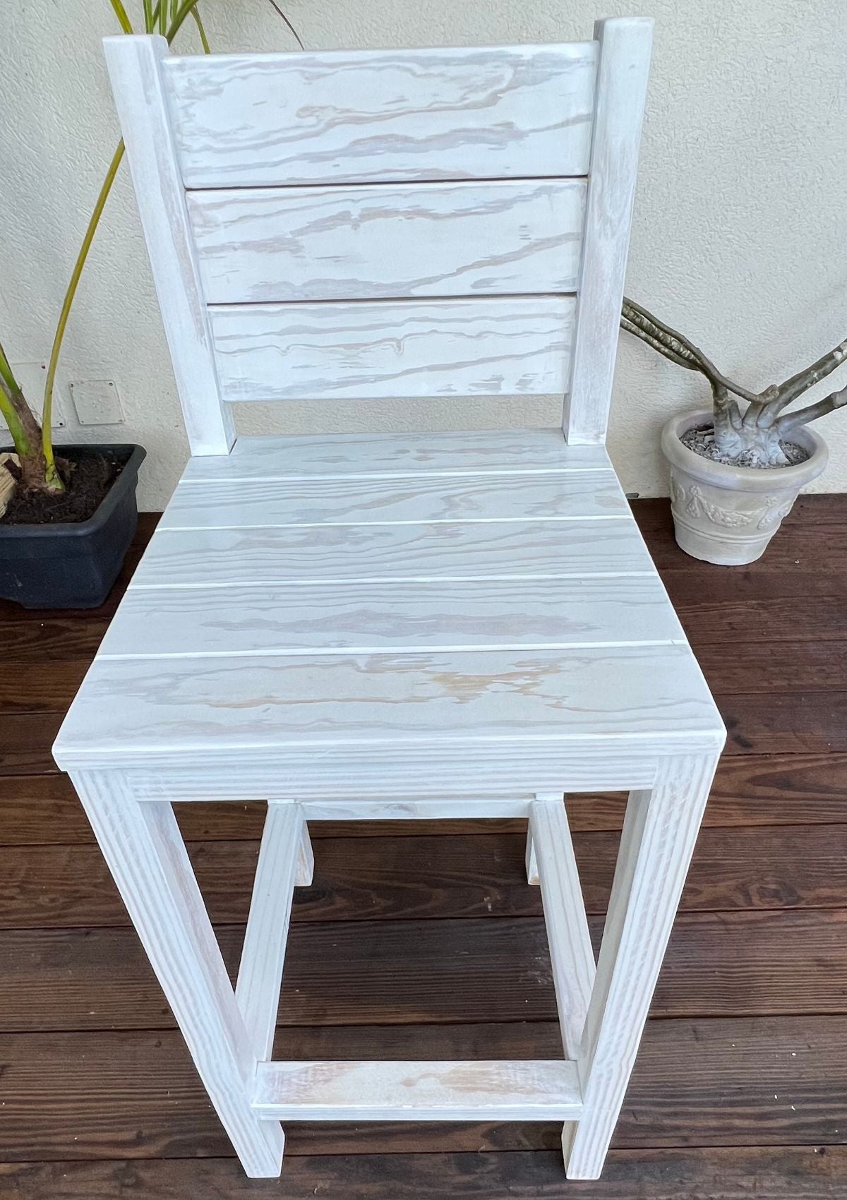 Handmade Outdoor Counter Bar Stool