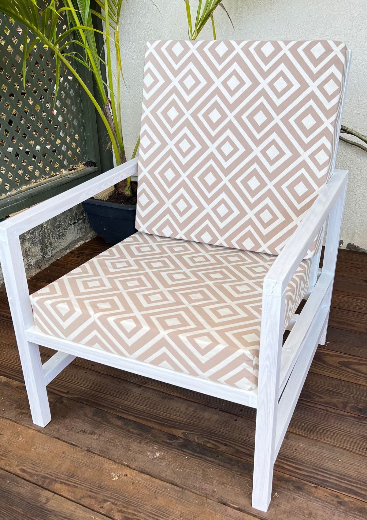 Handmade Modern Lounge Chair - Slimline