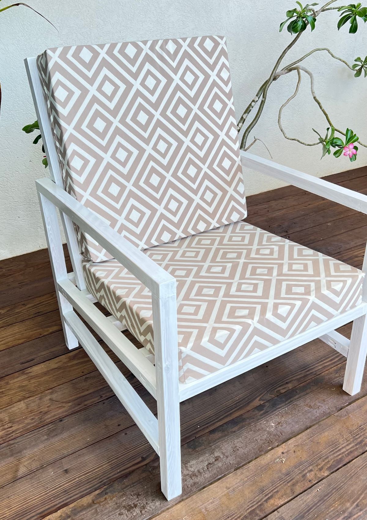 Handmade Modern Lounge Chair - Slimline