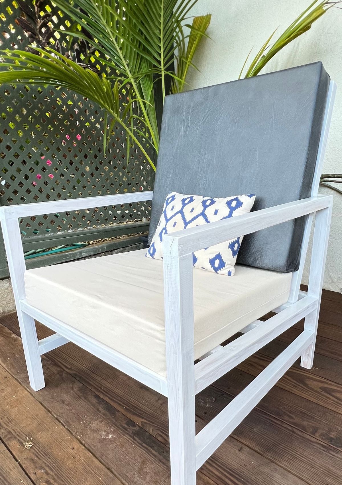 Handmade Modern Lounge Chair - Slimline