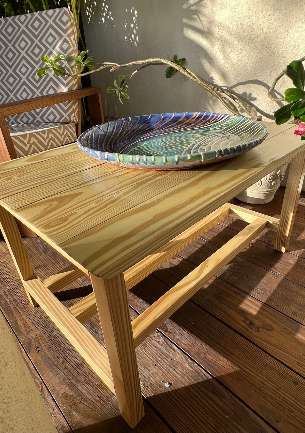 Handmade Modern Minimalist Coffee Table