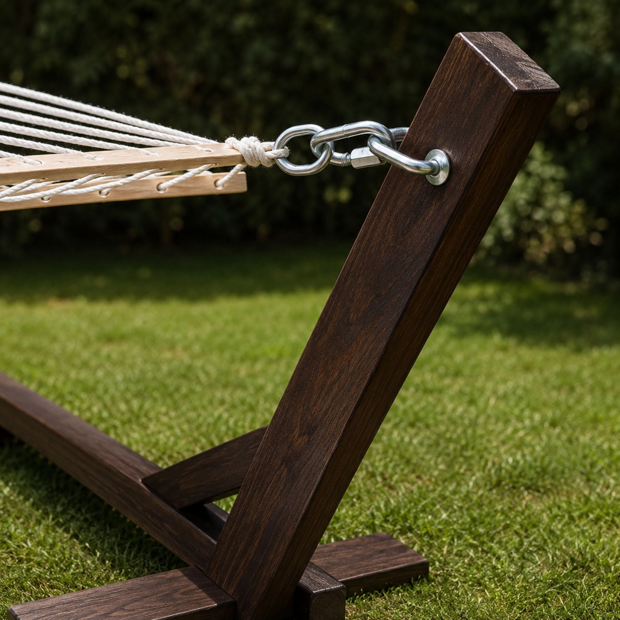 Wooden Hammock Stand
