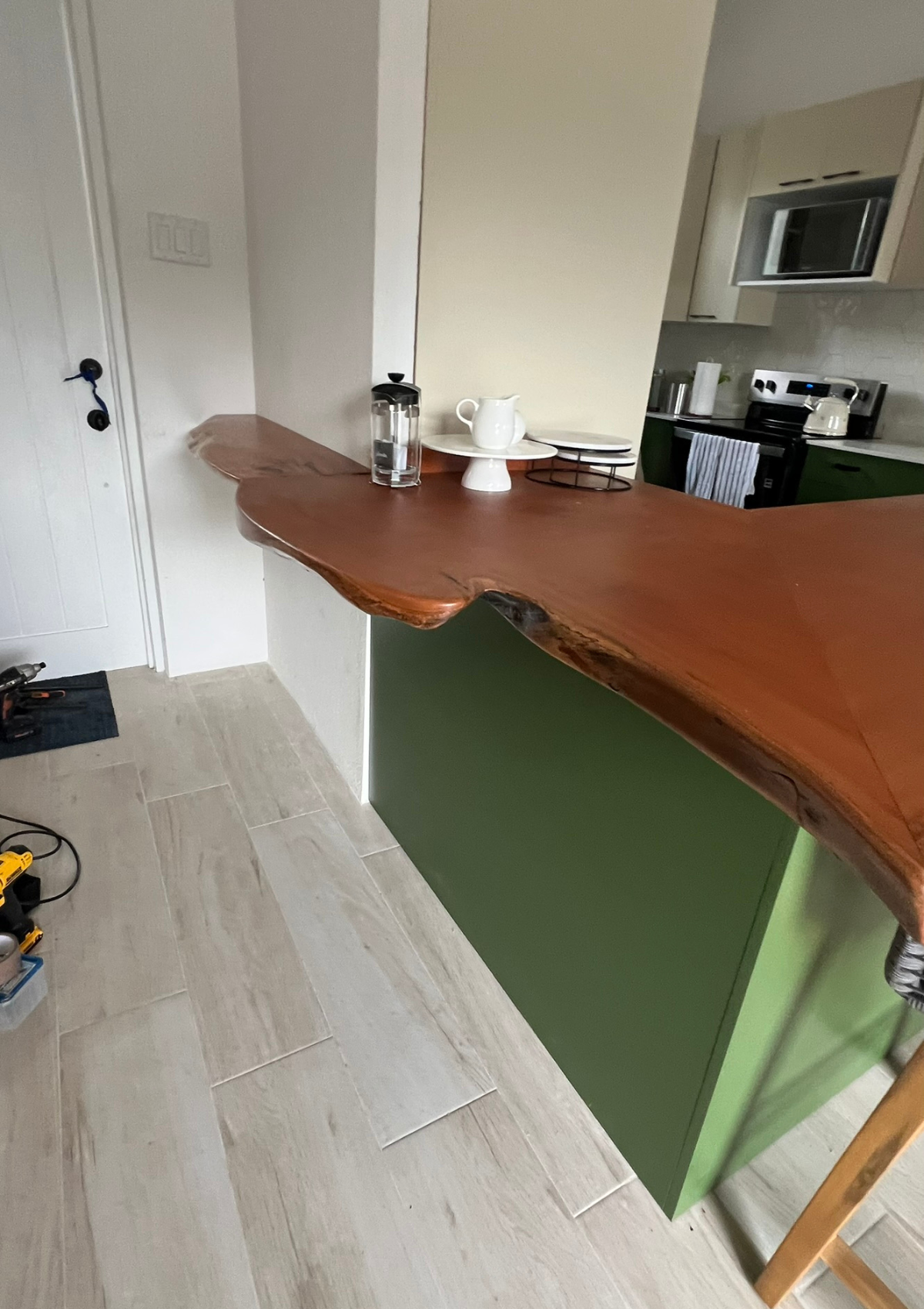 Bespoke Butcher Block Kitchen Counter