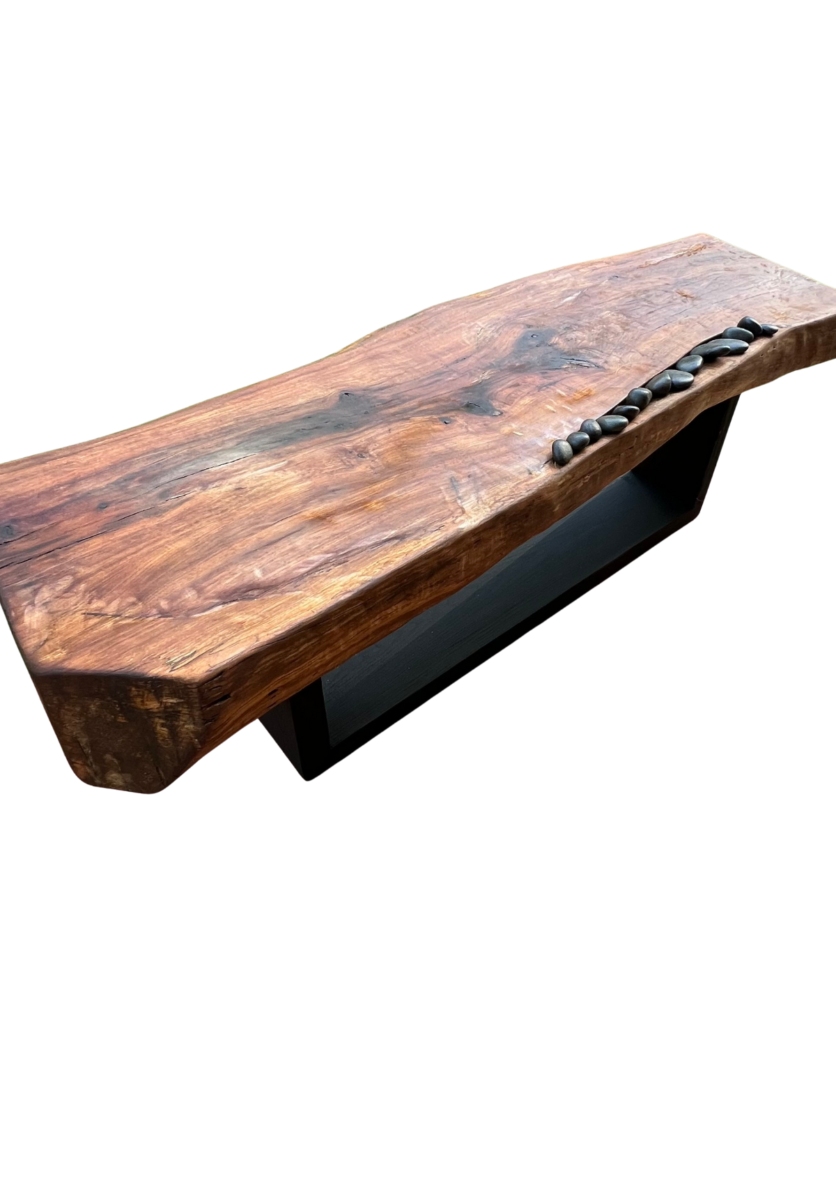 Handmade Casuarina and Stone Coffee Table