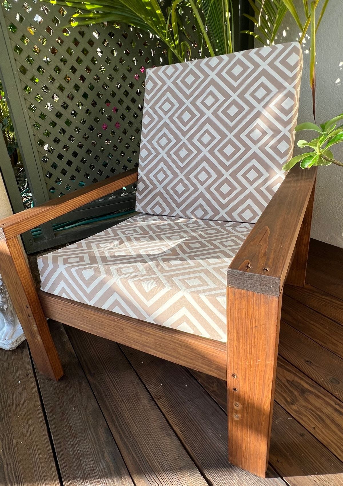 Handmade Modern Outdoor Lounge Chair