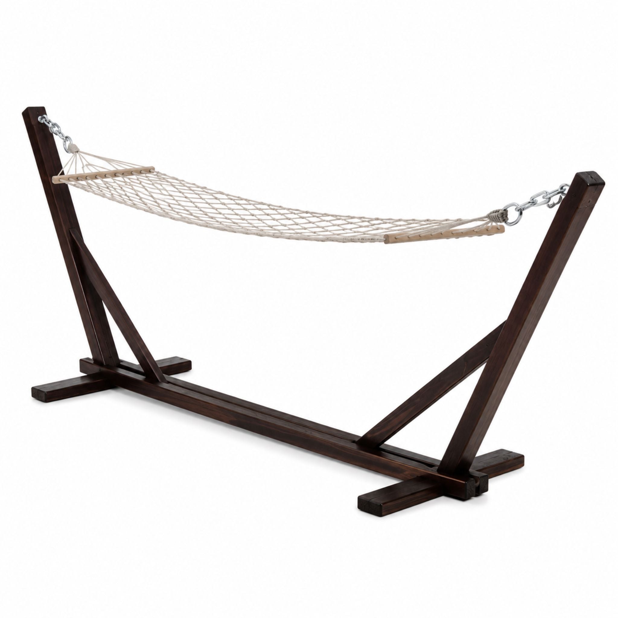 Wooden Hammock Stand