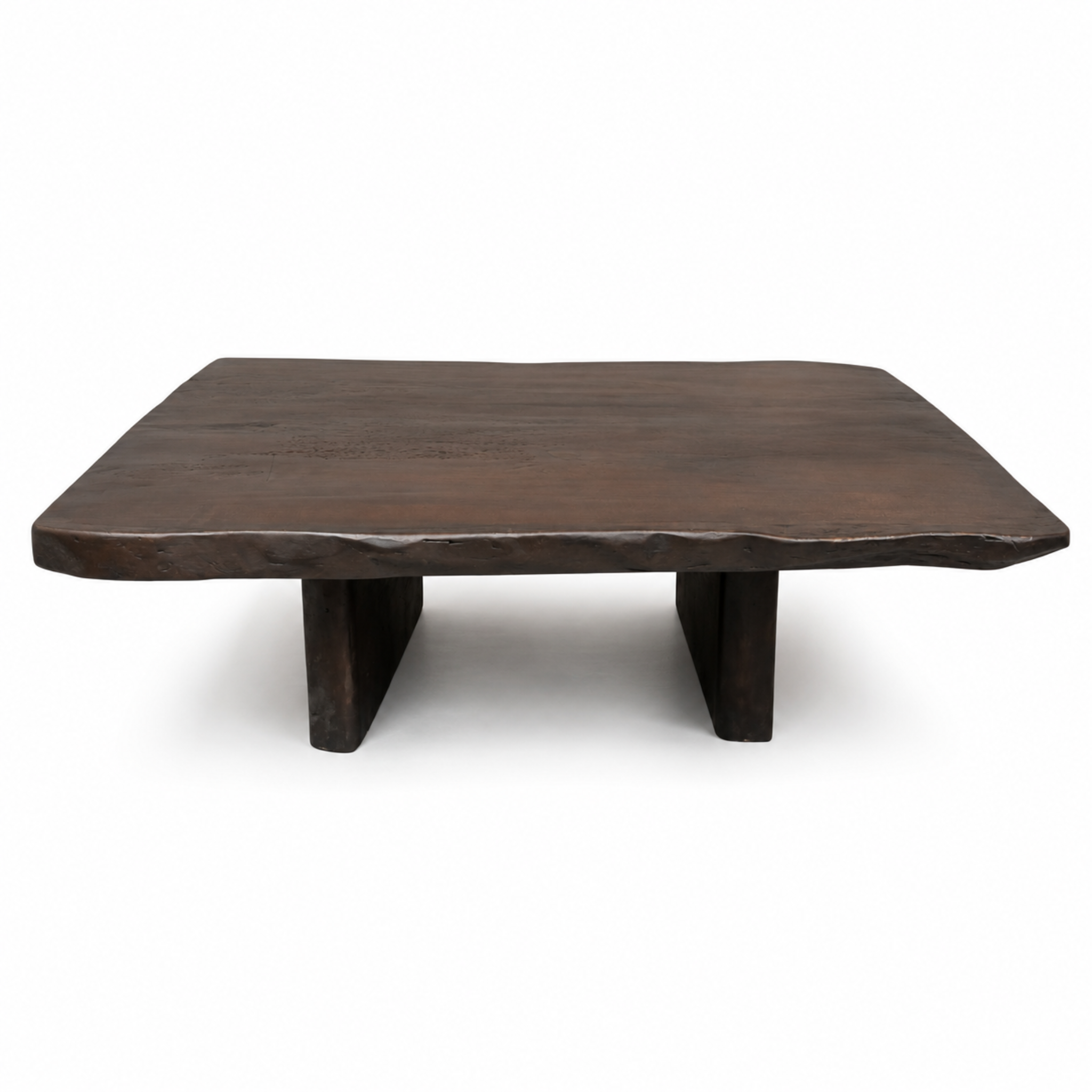 Grace Live Edge Mahogany & Resin Coffee Table